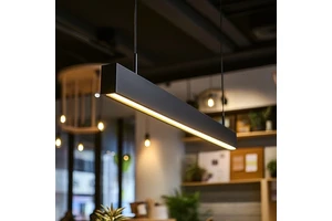 Hot Selling Office Supermarket Linear Lighting System Suspended Smart Led Magnetic Linear Pendant Light Fixture