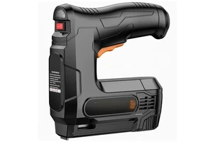 Cordless Electric Staple Gun, Rechargeable Nail Gun, Special for Straight Nails & Brad Nails, Household Lithium Powered