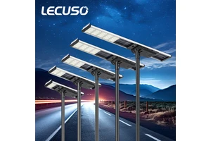 25W 30W 60W 80W 100W 4000 Lumens All in Integrated Die-Cast Aluminum One Best Solar Street Led Lights With Panel and Sensors