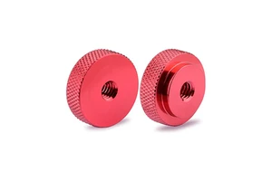 Custom M2 M3 M4 M5 M6 Anodized Aluminum Knurled Thumb Nut Precision Thin Kunrled Thumb Nuts