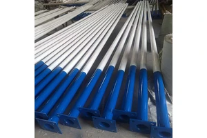 Customized Price Outdoor Decorative 3m 4m 5m 6m 7m 8m 9m 10m 11m 12m Galvanized Curved Solar Street Light Lamp Pole