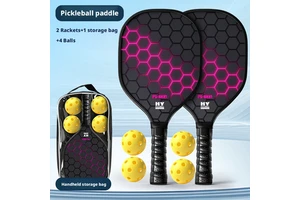 Pick racket fiberglass pick ball adult children pickleball racket Board full set