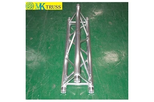 Silver and Black Painted Aluminum Lighting Truss with Certificate for Trade Show Booth