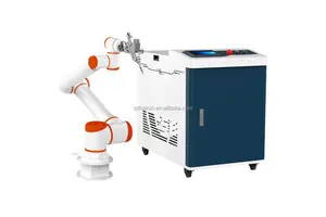 Factory Direct 6 Axis Collaborative Robotic Welder Drag Programming MIG Welding Cobot Industrial Automation Welding Equipment