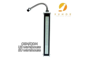 48-inch LED Tri-Proof Light for Warehouse Use 110-220V Industrial Lamp Explosion Waterproof Internal CNC Lathe Machine Lighting