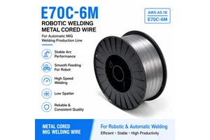 AWS A5.18 E70C-6M Metal Cored Welding Wire Carbon Steel MIG for General Fabrication OEM ODM 1.2mm Diameter
