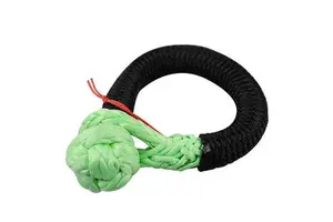 Custom UHMWPE Synthetic Soft Rope Shackle Better Quality Autos Vehicle Winch Shackles with Quality Knotted New Condition