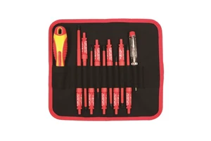 Hardware Manual Tools Versatile 12Pcs Replacement Insulated Electrician Screwdriver Set
