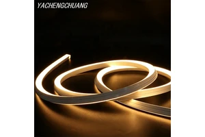 YACHENGCHUANG 1212 Silicone Neon Flex Free Bending Recessed High Brightness IP67 Waterproof Linear Light Strip Factory Wholesale