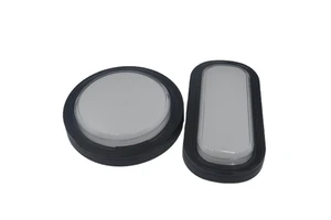 Outdoor LED Three Proof Lamp Surface Mounted Lamp Room Corridor Big Oval Folding Round Oval 24w Moisture Proof Wall Lamp