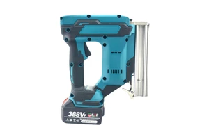 F30 Brushless Cordless Lithium Battery Straight Nail Gun Set for DIY Decoration and Woodworking Metal Material