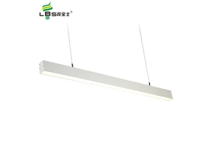 Cheap Price Surface Mounted Hanging Commercial Chandelier Pendant Lamp 36W Aluminum Led Linear Light
