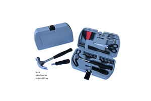 Household Hand Tool Set with Portable Storage Case General DIY Tool Kit Essential DIY Hardware Set for Promotion & Gift
