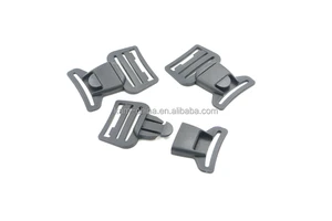China Factory Garment Accessories Black Plastic Side Release Buckle