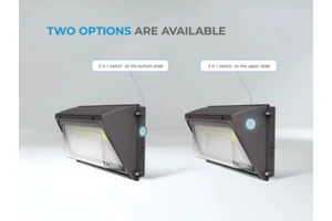 Certified, DLC Certified Aluminum LED Wall Lamps 40W-150W 4000K Suitable for Garden, Garage Corridor Lighting 5-year Warranty