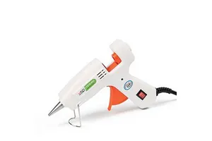Hot Melt Glue Gun Electric 20w With 10PCS Glue Sticks Hot Guns Glue for Packaging, DlyArts & Craft, Repairing
