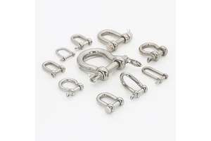 Marine Grade European Rigging Hardware Heavy Duty Stainless Steel Adjustable Screw Pin Anchor Chain Shackle for Heavy Industry