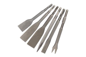 Electric Hammer, Widened Flat Head Chisel, Hard Alloy Impact Drill Bit, Electric Pickaxe, Hexagonal Handle