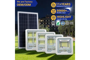Factory Price IP65 Floodlight Industrial Waterproof IP65 100W 200W 300W 400W Led Garden Solar Flood Light