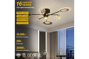 New Hot Spot Custom Low Profile Antiglare Hanging Ceiling Lamp Kitchen Bedroom 48W Led Pendant Lights