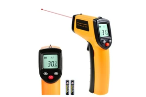 BENETECH -50C~400C GM320 Digital Laser Temperature Gun IR Infrared Thermometer For Industry And Household Cooking Pizza Oven