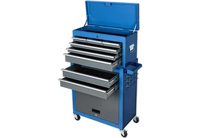 AIRAJ Blue Tool Cabinet with Locking OEM Style Industrial Tool Chest with Wheels Cheap