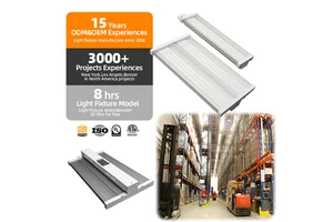 Brandon Commercial Light 4000K 100W Industrial Suspended Aluminum 150W Led Linear High Low Bay Light for Warehouse