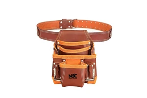 Best Quality Heavy Duty Leather Electrician Tool Bag Pouch Genuine Leather Made Electrician Tool Bag In Wholesale Rate.