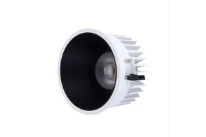 IP65 35W Black Reflector Cup Aluminum Body COB LED Downlight Comercial Design Recessed Ceiling Lights