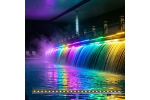 LED Wall Washer IP65 Waterproof Outdoor Building Facade Lighting DC24V Die Casting Aluminum Exterior Bridge Contour Wall Washer