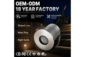 Outdoor 3W Grille Anti-Glare Inground LED Light DC12-24V Linear Louvre Well Lamp for Narrow Pillar Grazing D45-GS