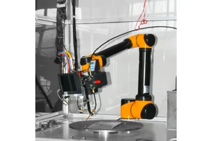 New Condition Automatic 6 Axis Robot Arm MIG Welding Machine with 5kg Payload and 0.02mm Repeatability