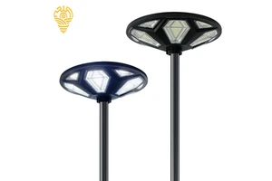 Factory Price Solar UFO Street Lights IP65 Waterproof 500W LED with 5730SMD Chip Cold White Em