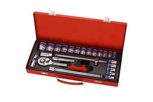 High Quality Professional Chrome-Vanadium Steel Sleeve Set for Home Repair and Maintenance 1-Year Warranty Bucket Included