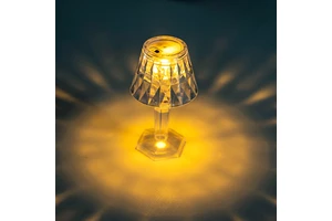 Modern INS-Style LED Night Light Desk Lamp Built-In Battery-ABS Material Warm White Romantic Atmosphere Lamp for Living Room