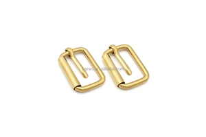 Karwo Various Sizes Metal Brass Belt Buckle Single Prong Roller Buckle