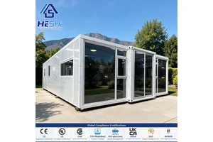 Ready 20Ft 40Ft Prefabricated Container Expandable House 1 2 3 4 5 Bedroom Folding Kitchen Tiny Home Villa