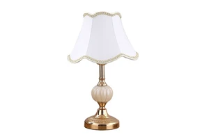 2023 European Style Modern Decorative Luxury Brass Ceramics Table Lamp for Hotel Bedroom Bedside Bar 110V