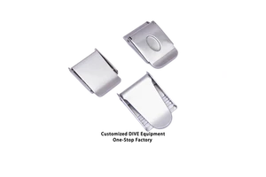 High Quality Mirror Polish Stainless Steel Diving Backplate Weight Belt Buckles Machining Drawing Sheet Metal Fabrication