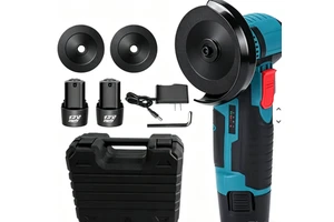 High Quality Portable Cordless Brushless Electric Angle Grinder 12V DIY Grade With Slide Switch Battery Power Source