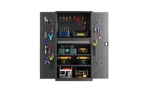 4-Drawer Mobile Heavy Duty Steel Storage Cabinet Divided Compartments OEM Customizable Black Garage Multi-Functional Toolbox