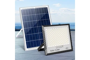 100W200W500W New Arrival Outdoor Power Garden Remote Control Waterproof Ip67 LED Solar Floodlight Light