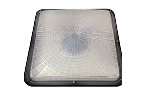 IP 65 Waterproof Square 50W/75W/100W LED Canopy Light with ETL Certification and 5 Years Warranty Folding Indoor Garage Lamp