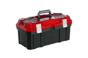 17 Inch Portable Hardware Storage Tool Box Organizer Screw Box With Removable Compartments for Assorted Mails,Dowels,Screws