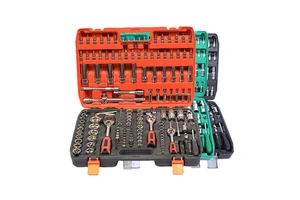 172PCS Tool Kit Multi Function Aluminum Steel Ratchet Socket Wrench Set Tool Box Set Hand Tool Sets