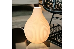 Top Quality Unique Design New Style Vase Craft Bedside Lamp Warm Light Ceramic Lamp for Home Decor