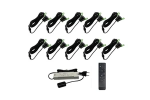 The 10PCS 12V 3W Dimmable Led Recessed Downlight for Porch and Veranda with Remote Control