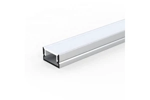 With PC Cover Recessed LED Strip Light Channels Diffuser Aluminum Extrusion LED Profile Wall//