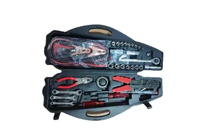 33 Pcs De walt auto breakdown emergency tool set ship fast tool box kit for car with jumper wire