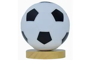 Soccer LED Night Light, European Cup Glass Table Lamp